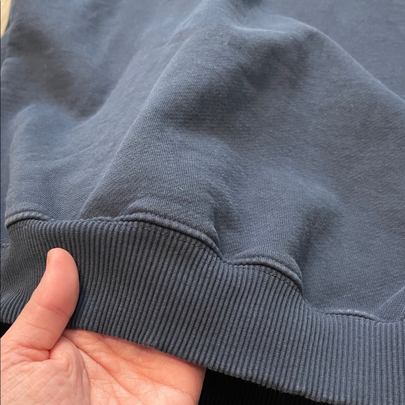 Anine Bing Navy Oversized Crewneck Sz XS A-08-5205-420 - Picture 14 of 14